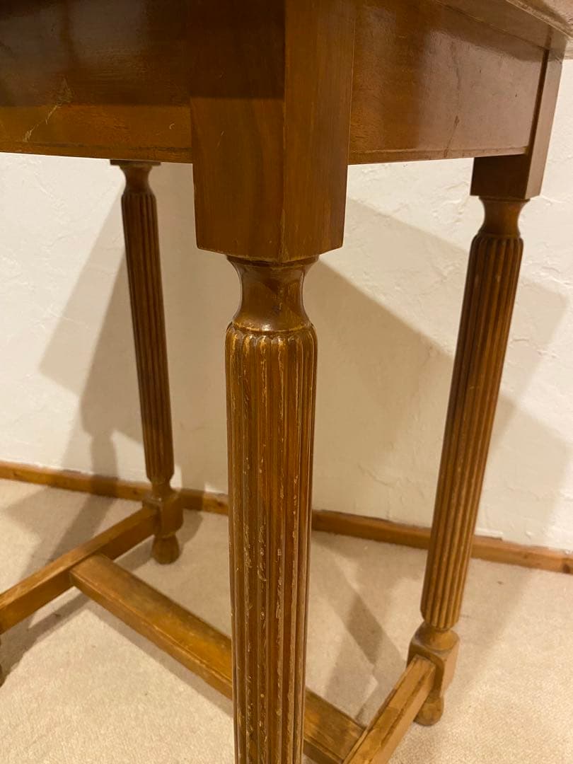 -antique-古道具 シャビー フレンチ テーブル 木製 ヴィンテージ