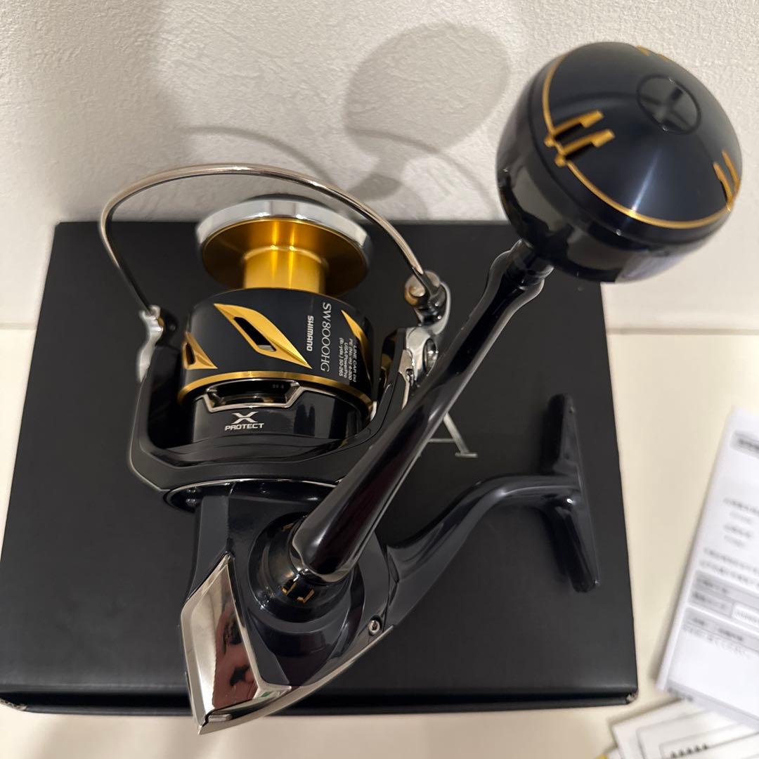 STELLA SW8000HG スピニングリール OHフルメンテナンス済み