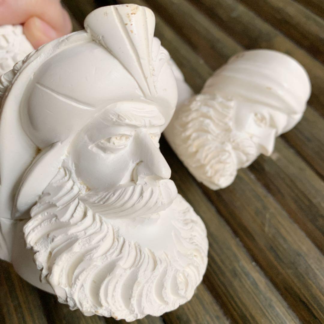 メシャムパイプ　全長約30cmのメシャムパイプと2つセット　海泡石製