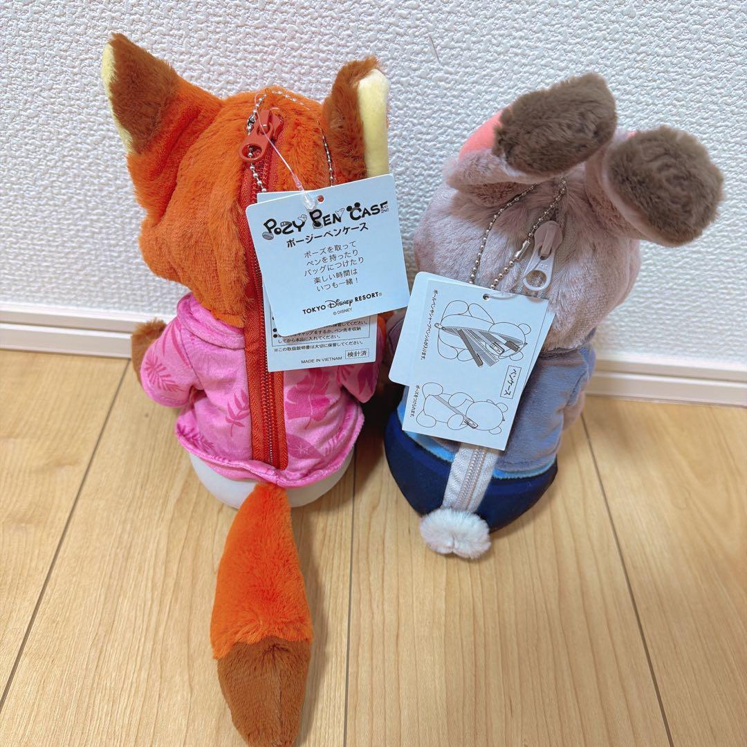 ディズニーリゾート ズートピア2ジュディ ニック ポージーペンケース