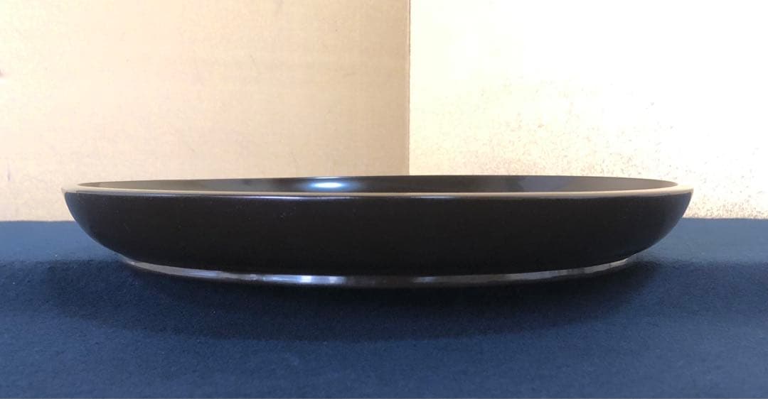 ❗️割引《R》茶道具 真塗 大円盆 木製漆器 元箱　251125え6