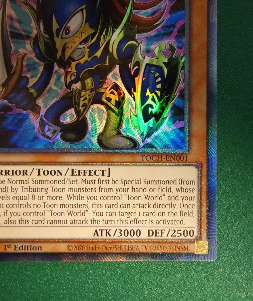 英語版 トゥーン・カオス・ソルジャー 1st コレクターズレア