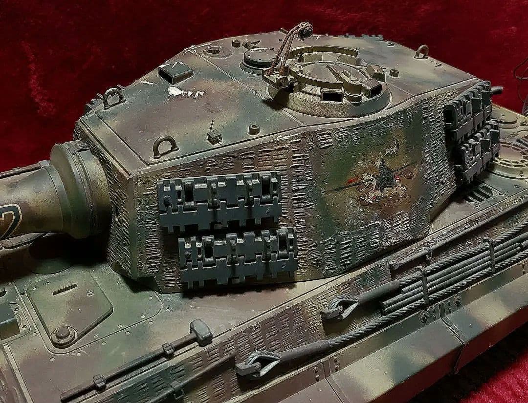 【1981年当時物】☆TAMIYA☆1/16 RC『キングタイガー戦車』