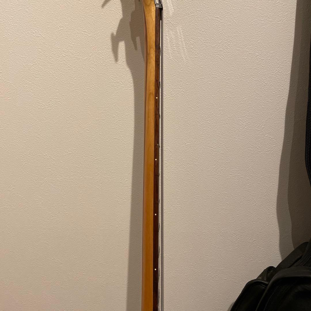 DEAN guitar ディーン Razor アンバー 4弦ベース 専用ケース付