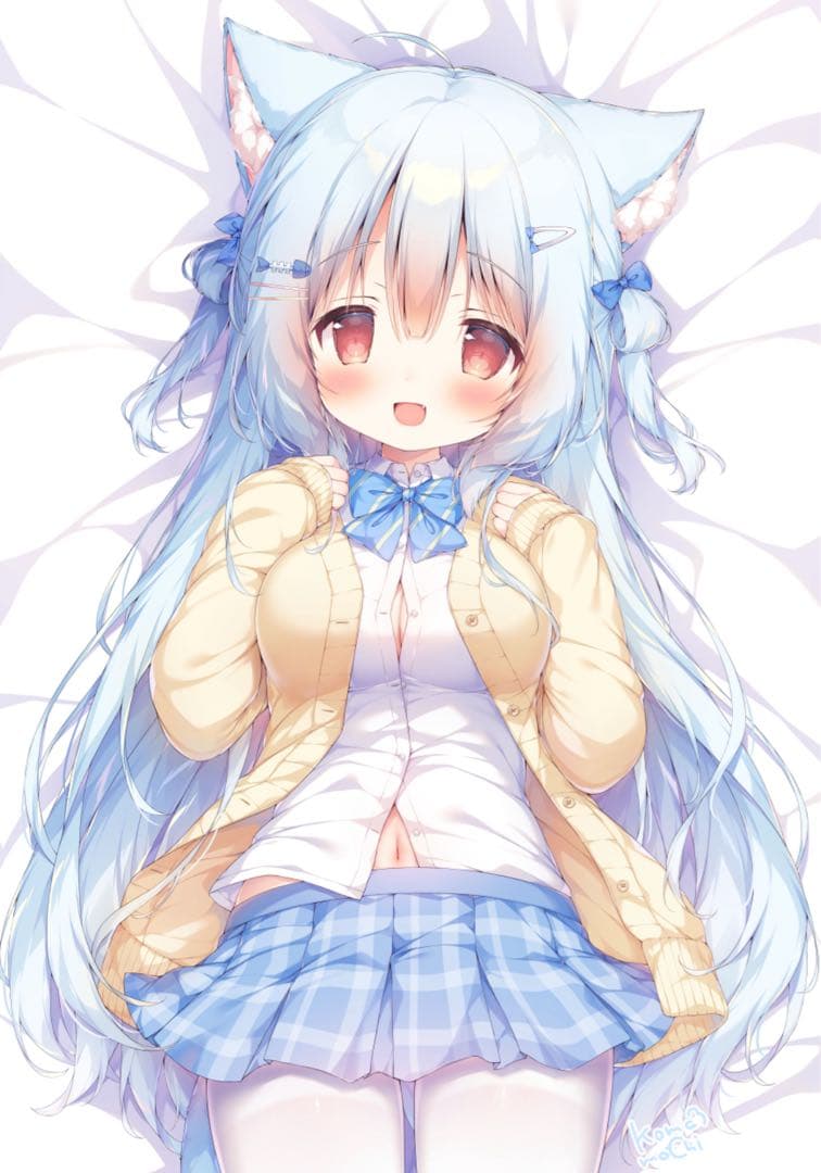 ♡桃豆こまもち♡ 抱き枕カバー こぼねちゃん