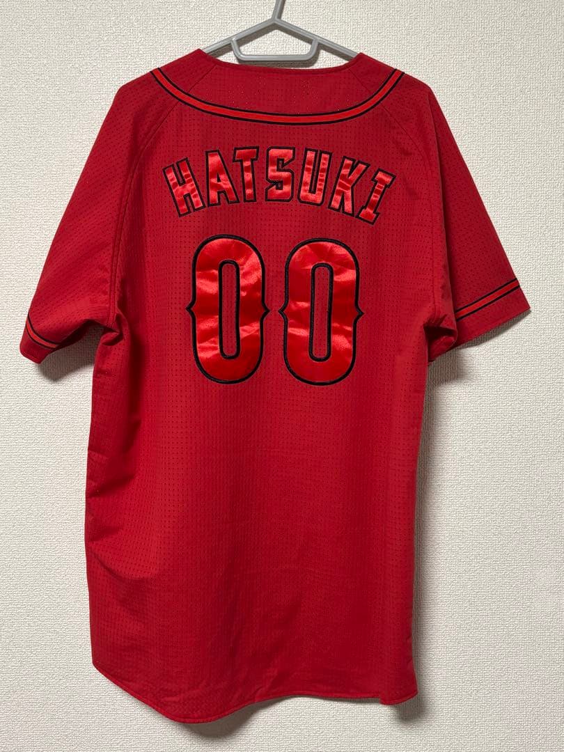 広島東洋カープ　羽月 隆太郎選手　ハイクオリティ　 ユニホーム　00