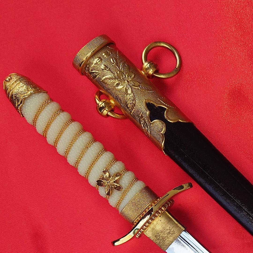 日本軍 海軍 短剣 士官用 レプリカ 模造刀 箱付き