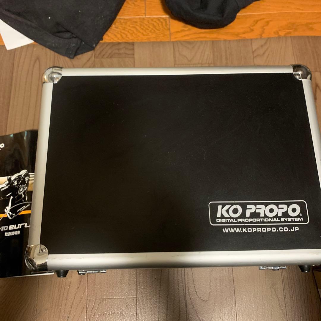 KO PROPO EX-10 Eurus ラジコン送信機 受信機2個ケース付