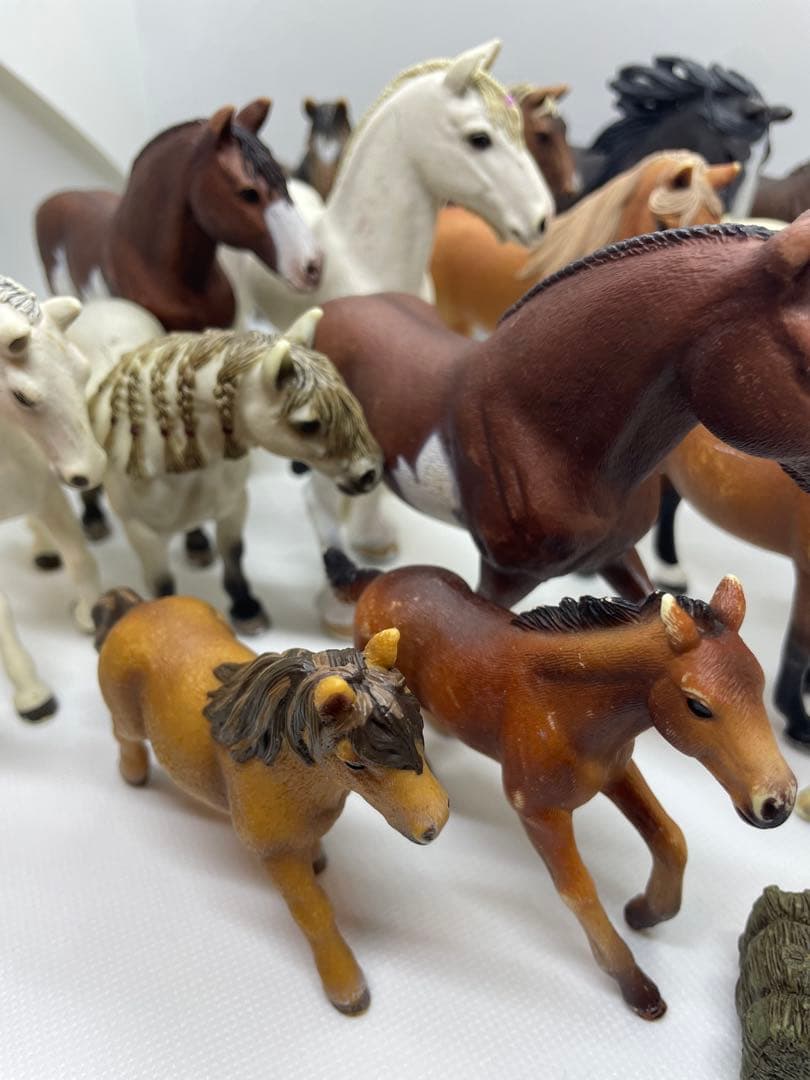 シュライヒ 馬 フィギュア 19体　まとめ売り 動物フィギュア 使用感あり