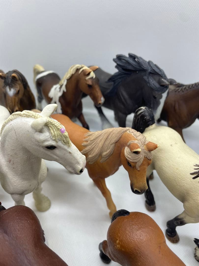 シュライヒ 馬 フィギュア 19体　まとめ売り 動物フィギュア 使用感あり