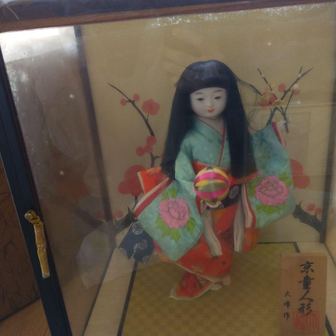 日本人形 童女人形 大峰作