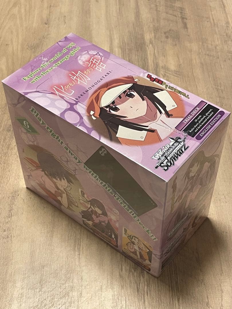 ヴァイス WS 英語 TD トライアルデッキ 化物語 新品未開封 シュリンク付