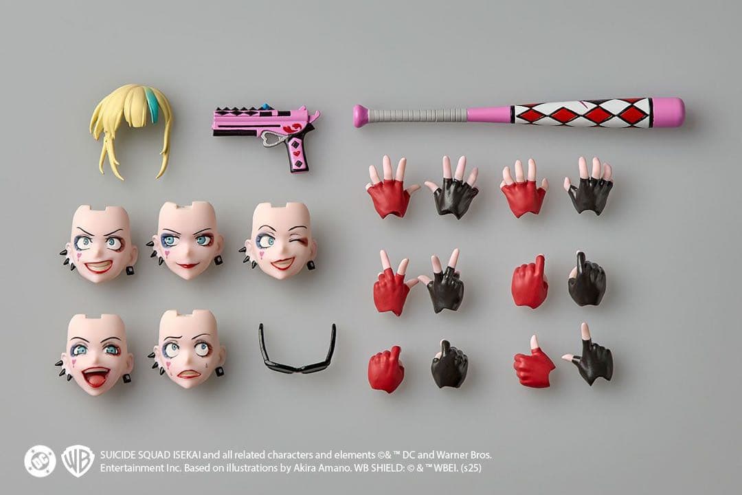 [新品未開封](特典付き) リボルテック　ハーレイ・クイン　異世界S・S Ver