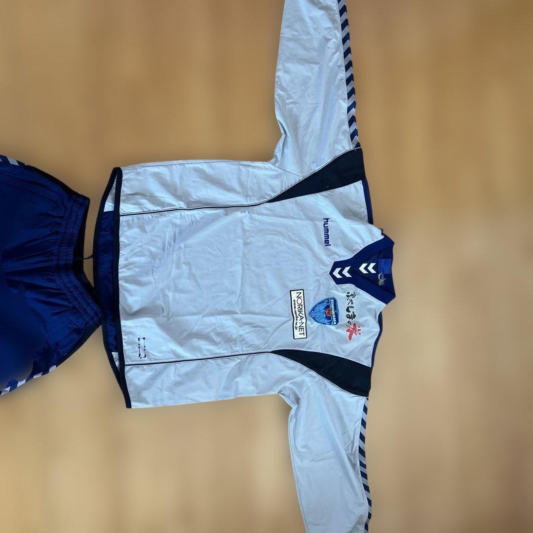 Hummel カズ在籍時横浜FC 公式トレーニングジャージ上下