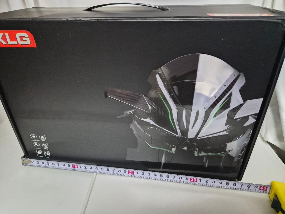 1:6 カワサキ H2R Ninja 合金ダイカスト超BIG オートバイカーボン