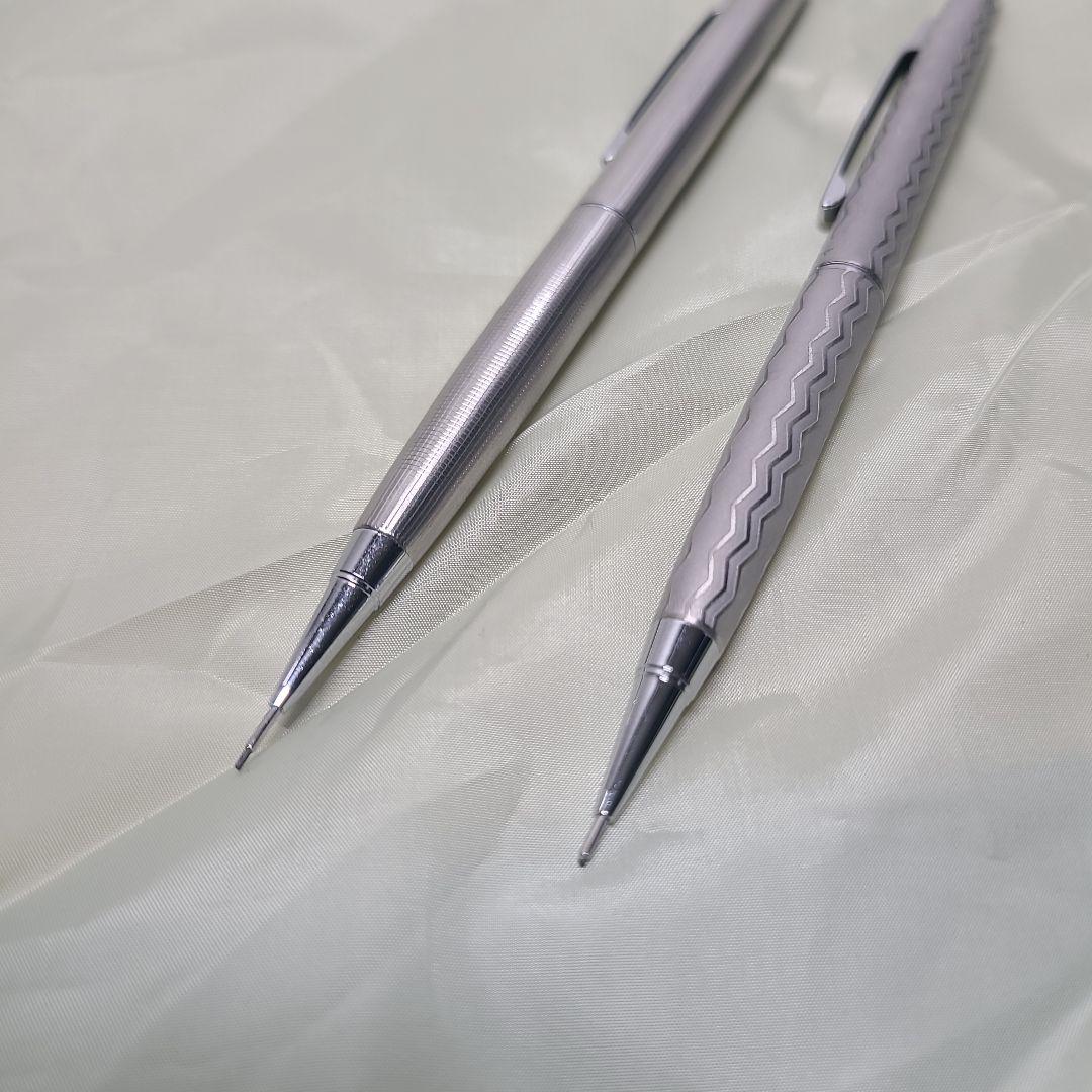 ニューマン　newman スーパー5 ステンレス　蝕刻　廃盤シャーペン　セット