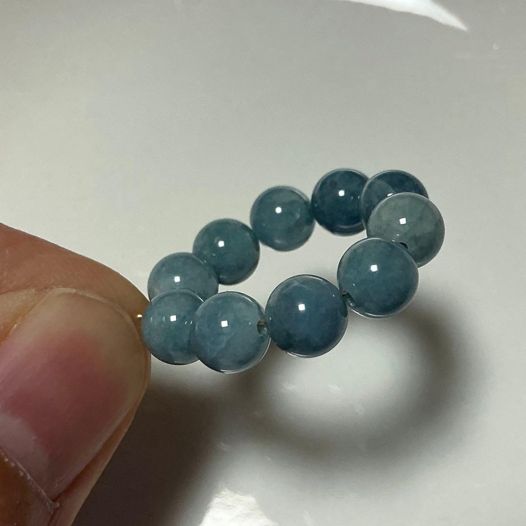 【専用】コン沢翡翠の珠　※6mm珠　10珠