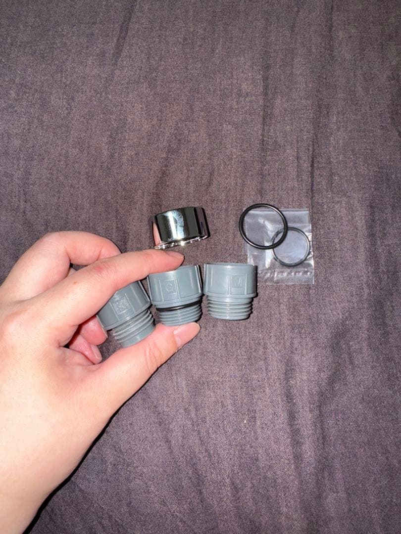 美品＊ReFa リファファインバブルSシャワーヘッド シルバー