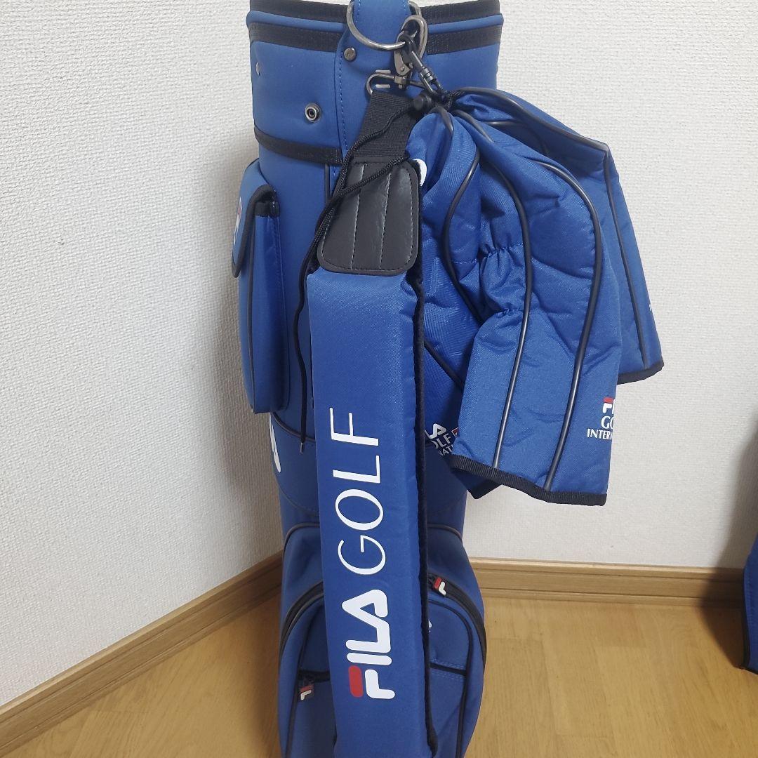【新品タグ付き】FILA GOLF ゴルフバッグ 8.25インチ 青