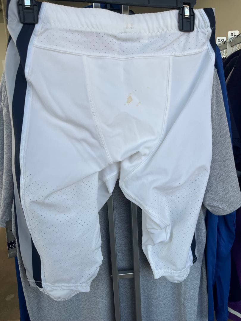 カウボーイズ選手着用済み Nike NFL アメリカンフットボールパンツ ワイト