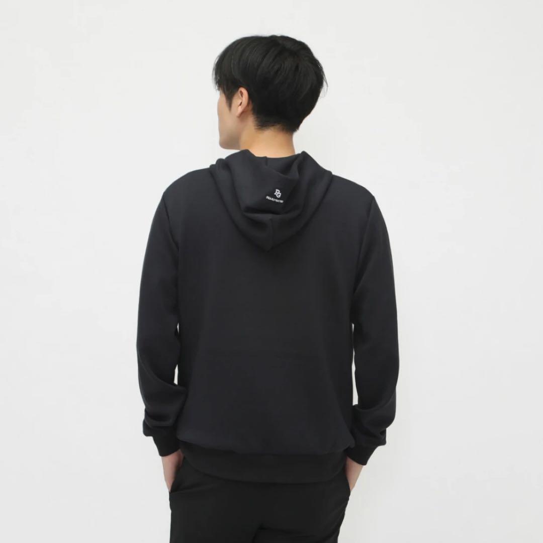 PEARLY GATESダンボール フルジップフーディ新品　ネイビー