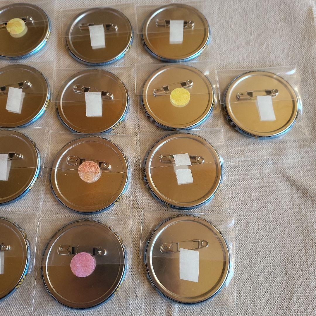 【未使用品】ツキウタ 皐月葵 月花神楽 缶バッジ 17点セット