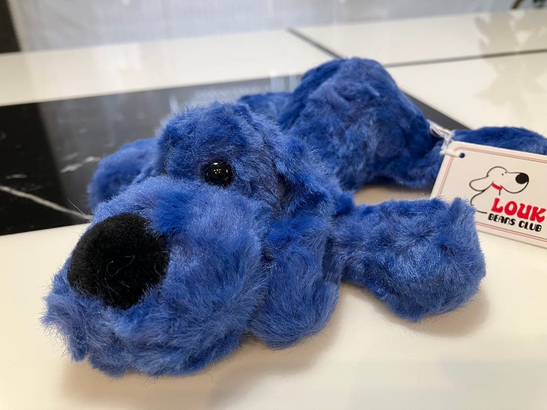 【新品未使用・希少色ラスト１匹日本製】子犬のるーくS　幸せブルーCOMO&RAY