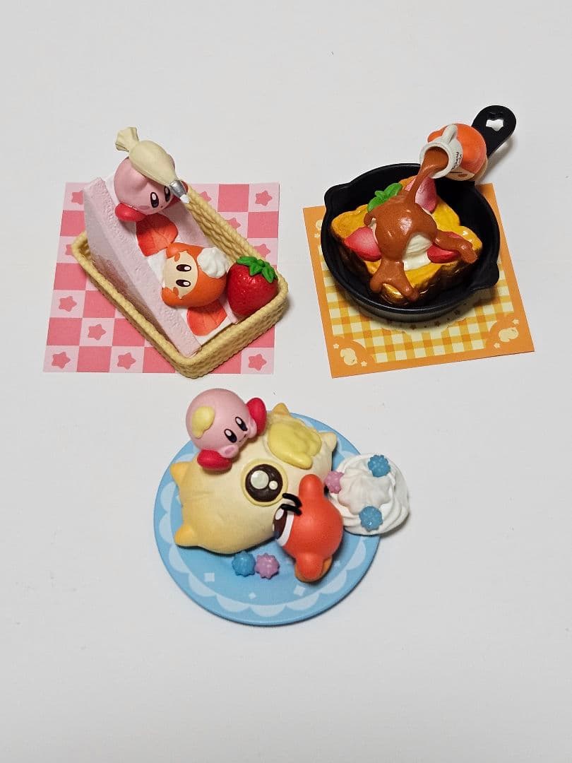 【開封済みあり】カービィ あつまれ！ベーカリーカフェ フィギュアセット