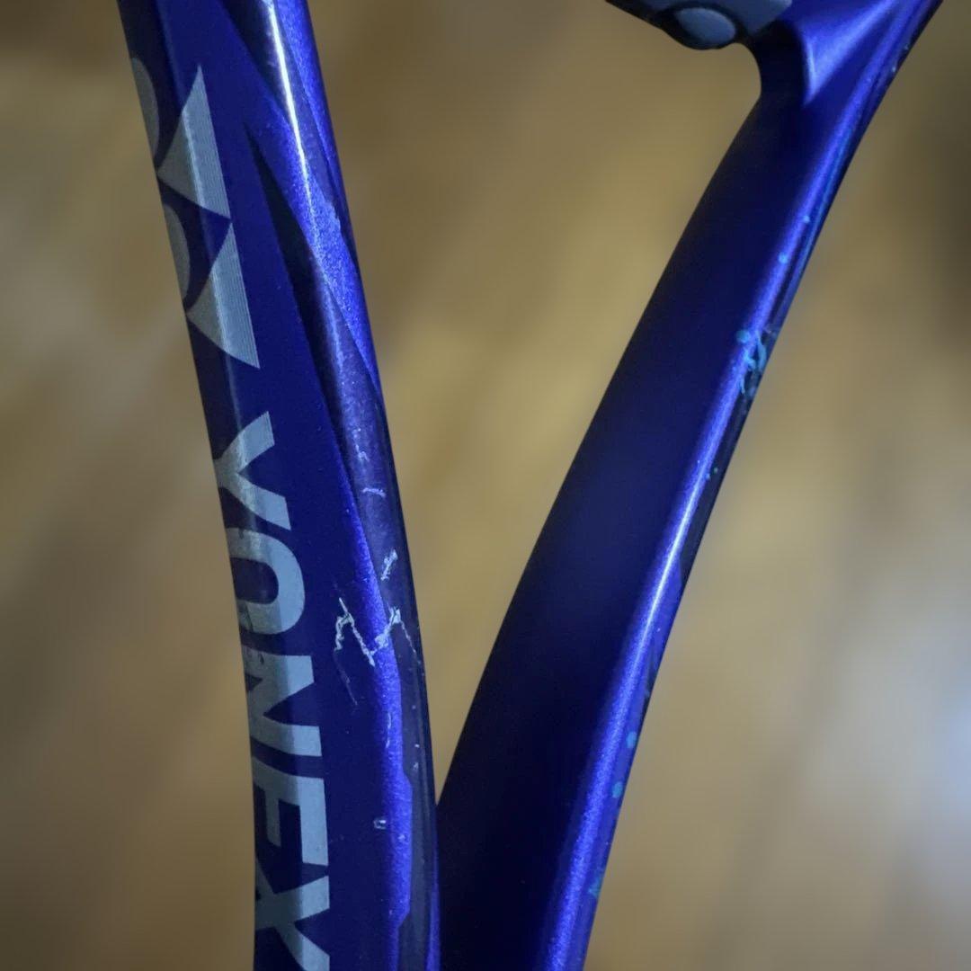 YONEX テニスラケット 紫色 25-35 LBS ボルトレイジ7vs