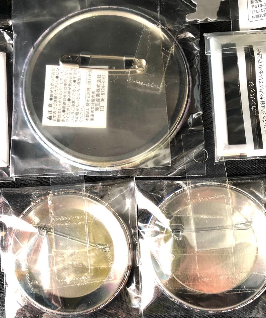 薄桜鬼 缶バッジ チャーム マグネット ストラップ 土方