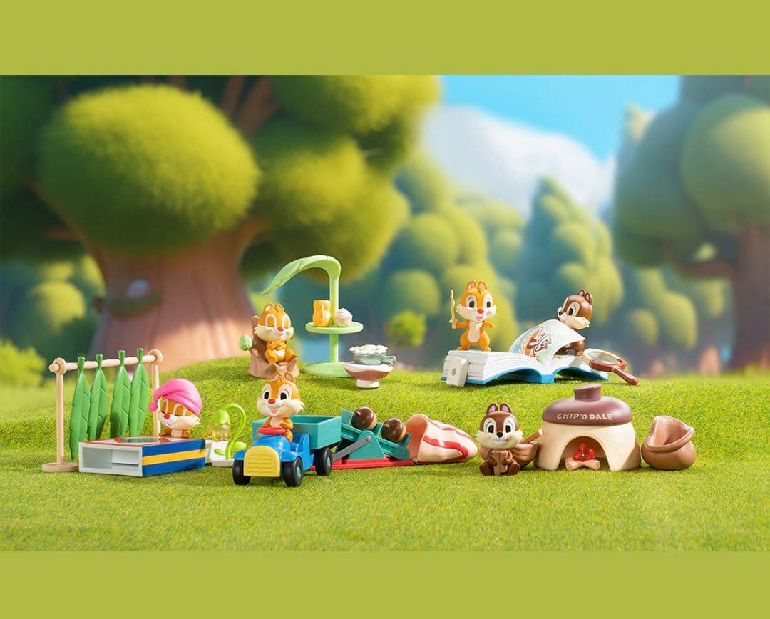 チップとデール　フィギュア　POP MART Chip'n'Dale Daily