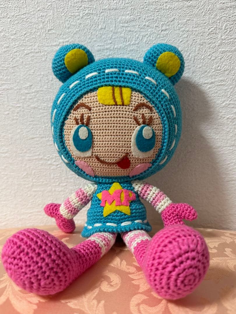 メゾピアノ ブルーベリーちゃん ブルーべリエちゃん ぬいぐるみ 編みぐるみ 新品