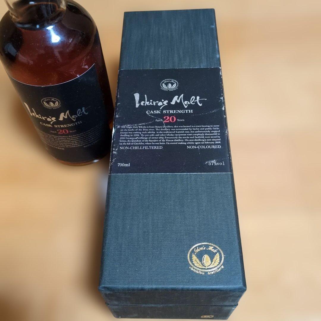 【未開栓】Ichiro's Malt Cask Strength 20Years