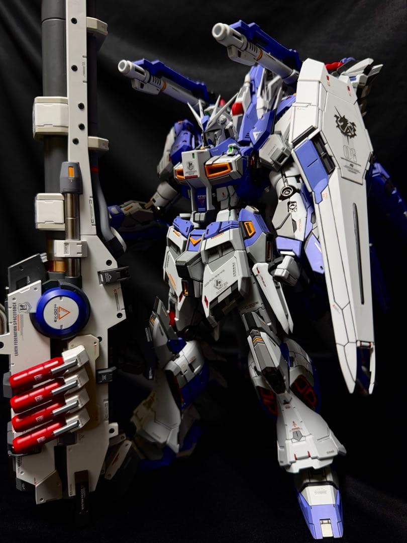 1/100 rx93v2 ハイニューガンダム 改修 塗装済完成品 ガンプラ完成品