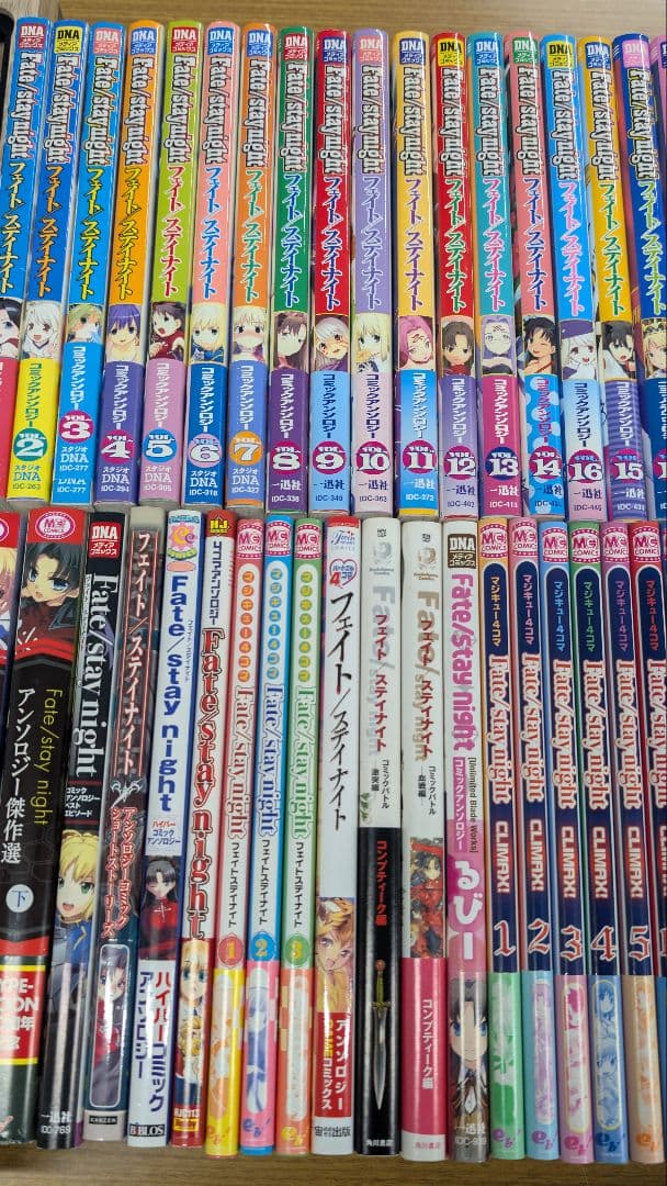 古本　フェイト/ステイナイト　アンソロジーコミックス　５９冊　まとめ売りセット