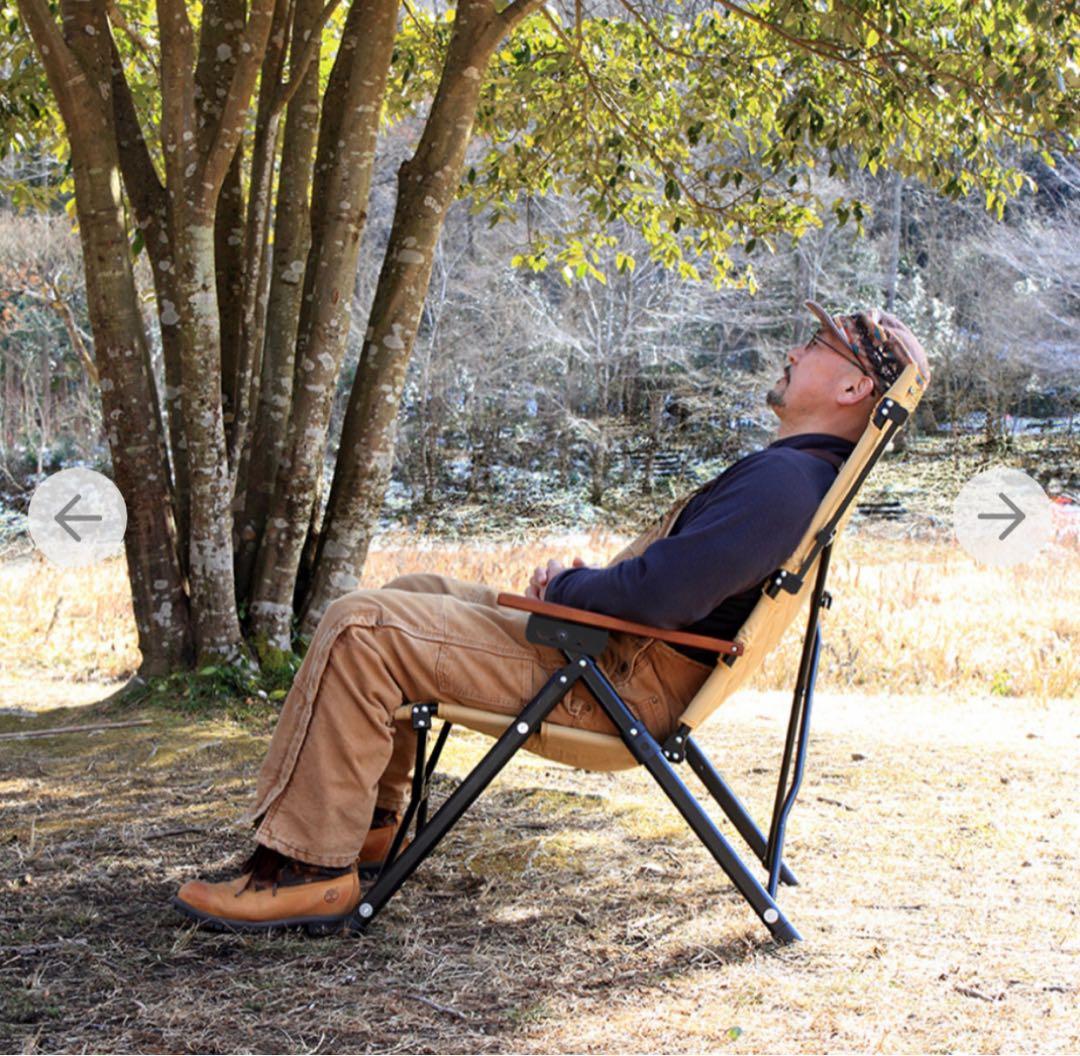 Alpen Outdoors ハイバックチェア ブラック