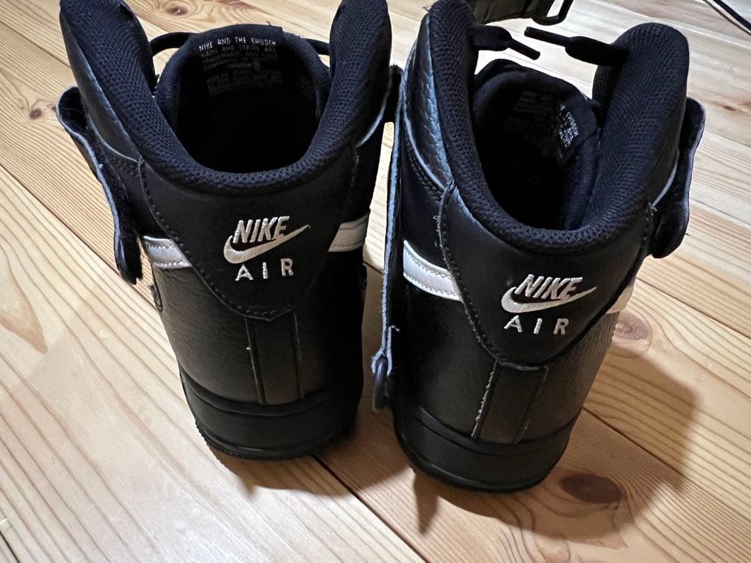 【箱無し】NIKE エアーフォース1 ブラック