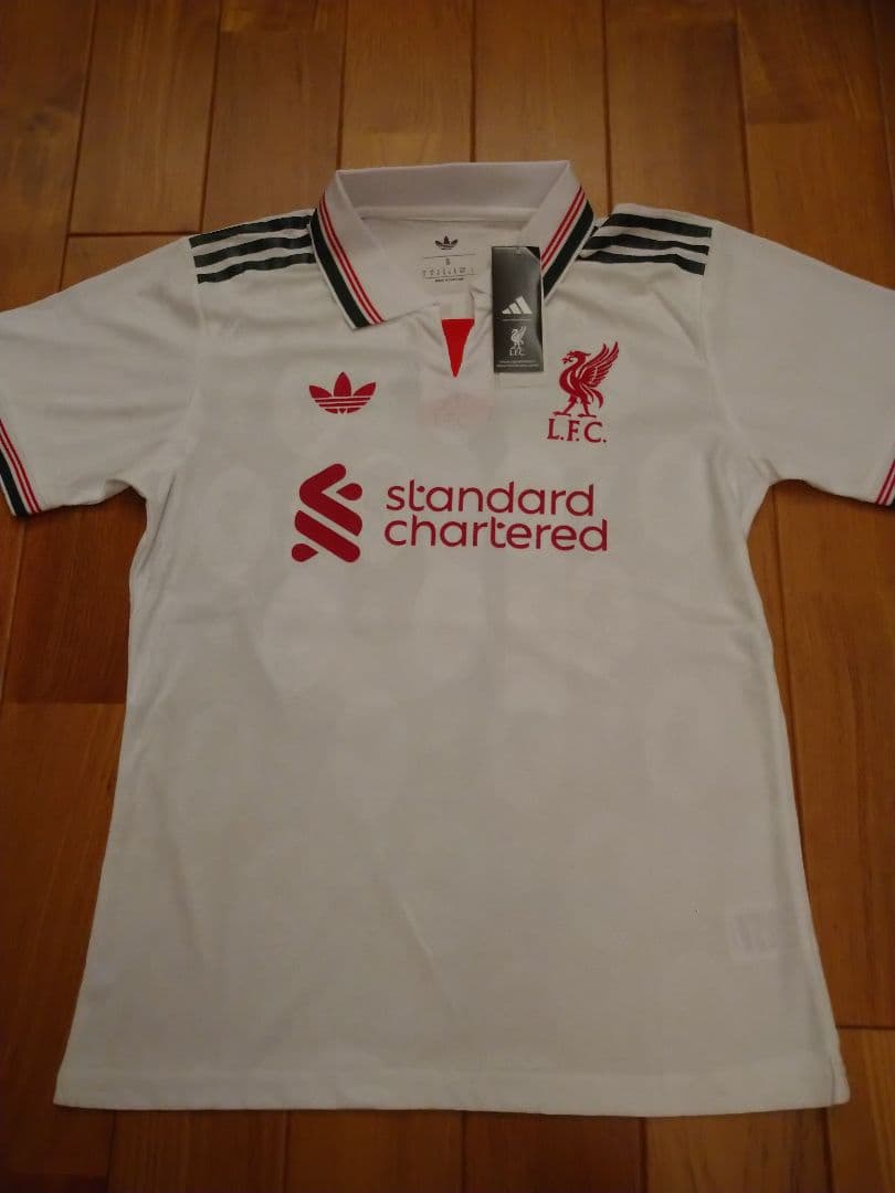 リバプール ヴィルツ選手 ユニフォーム Sサイズ 新品未使用