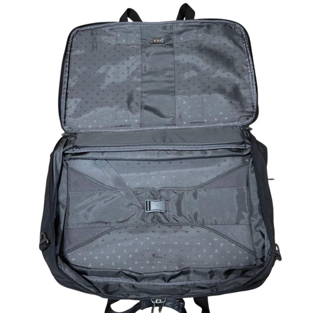 TUMI ガーメントバッグ ビジネスバッグ 2way 拡張　ナイロン　ブラック