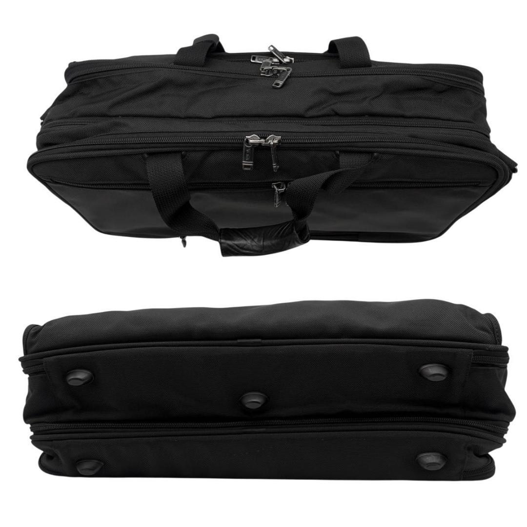 TUMI ガーメントバッグ ビジネスバッグ 2way 拡張　ナイロン　ブラック