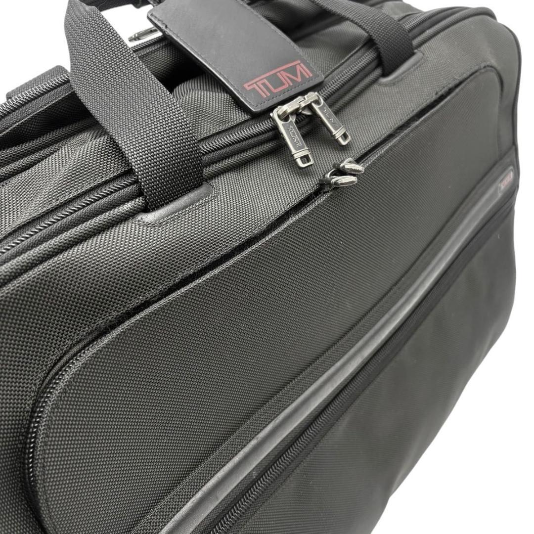 TUMI ガーメントバッグ ビジネスバッグ 2way 拡張　ナイロン　ブラック