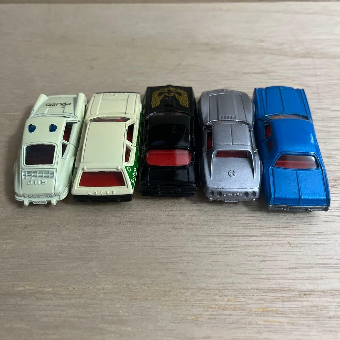 トミカ日本製 コルベット トランザム ロータス 外国車シリーズ　5台セット