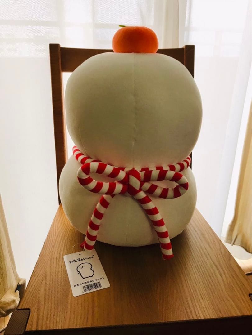 お文具さん お正月 鏡餅ぬいぐるみ BIG
