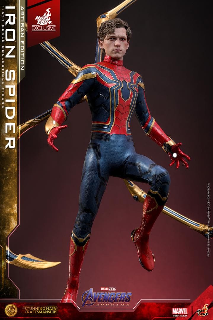ホットトイズ 1/6 アルチザン アイアン・スパイダー MMS762AE