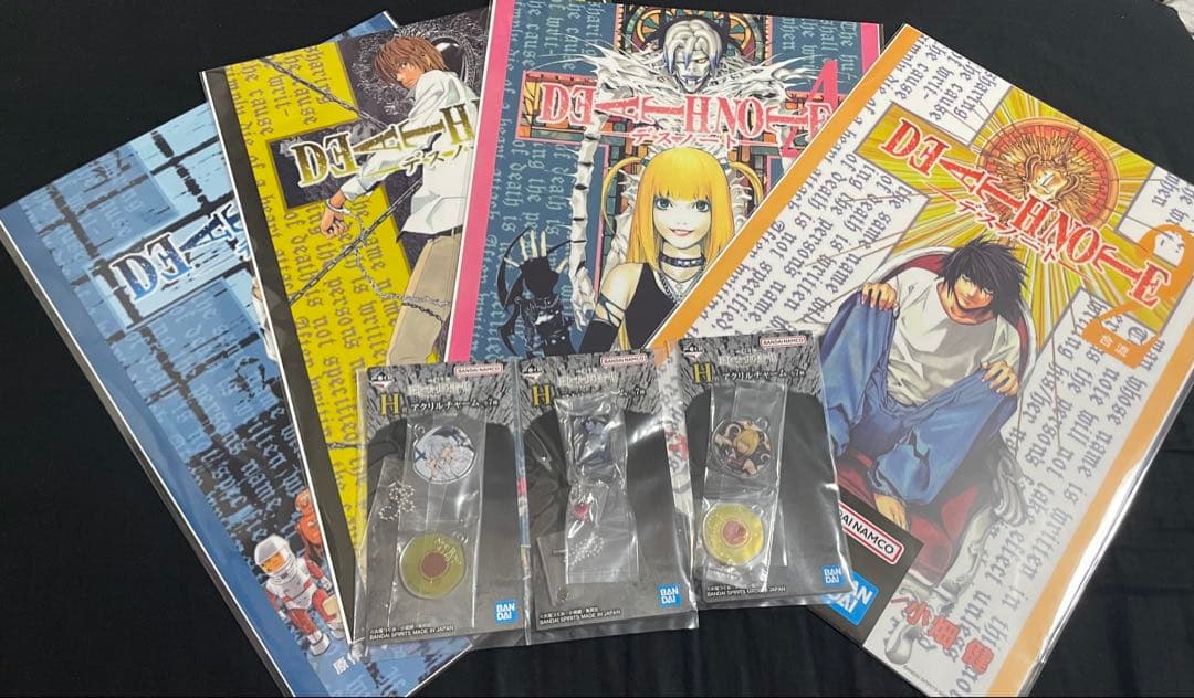 デスノート一番くじまとめ売り　A賞　F賞4個　H賞3個セット