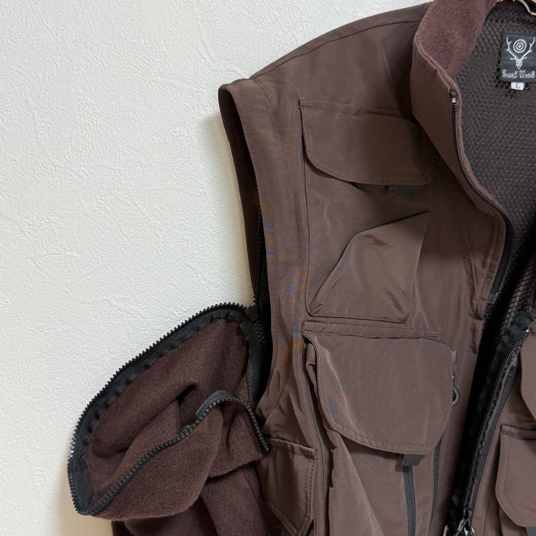 ウェア FLEECE SLEEVE TENKARA SHORT JACKET