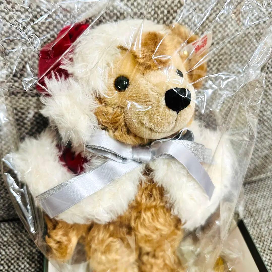 【限定品】シュタイフ ダッフィー 白タグ 箱付 クリスマス テディベア