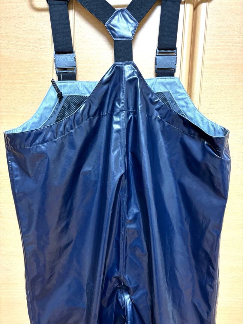 シマノ RA-041Y ULイージーケア ビブ05 L ネイビー 1回使用　美品