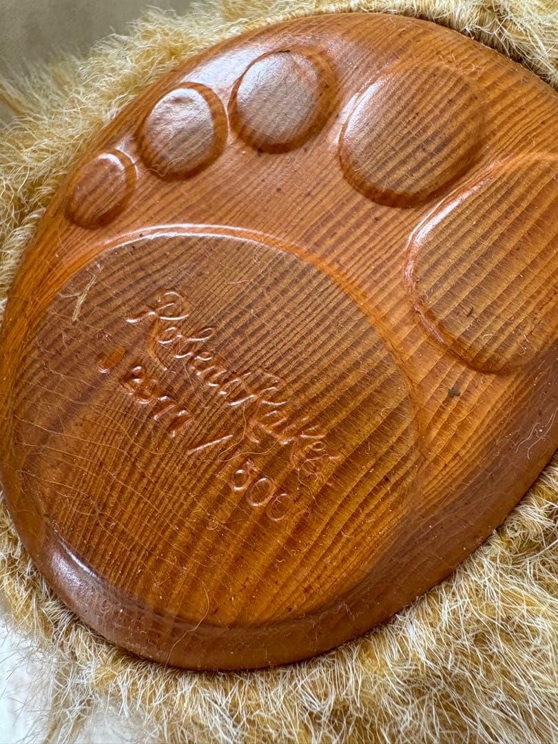 レイクスベア　限定品ナンバー入り　木彫りのお顔