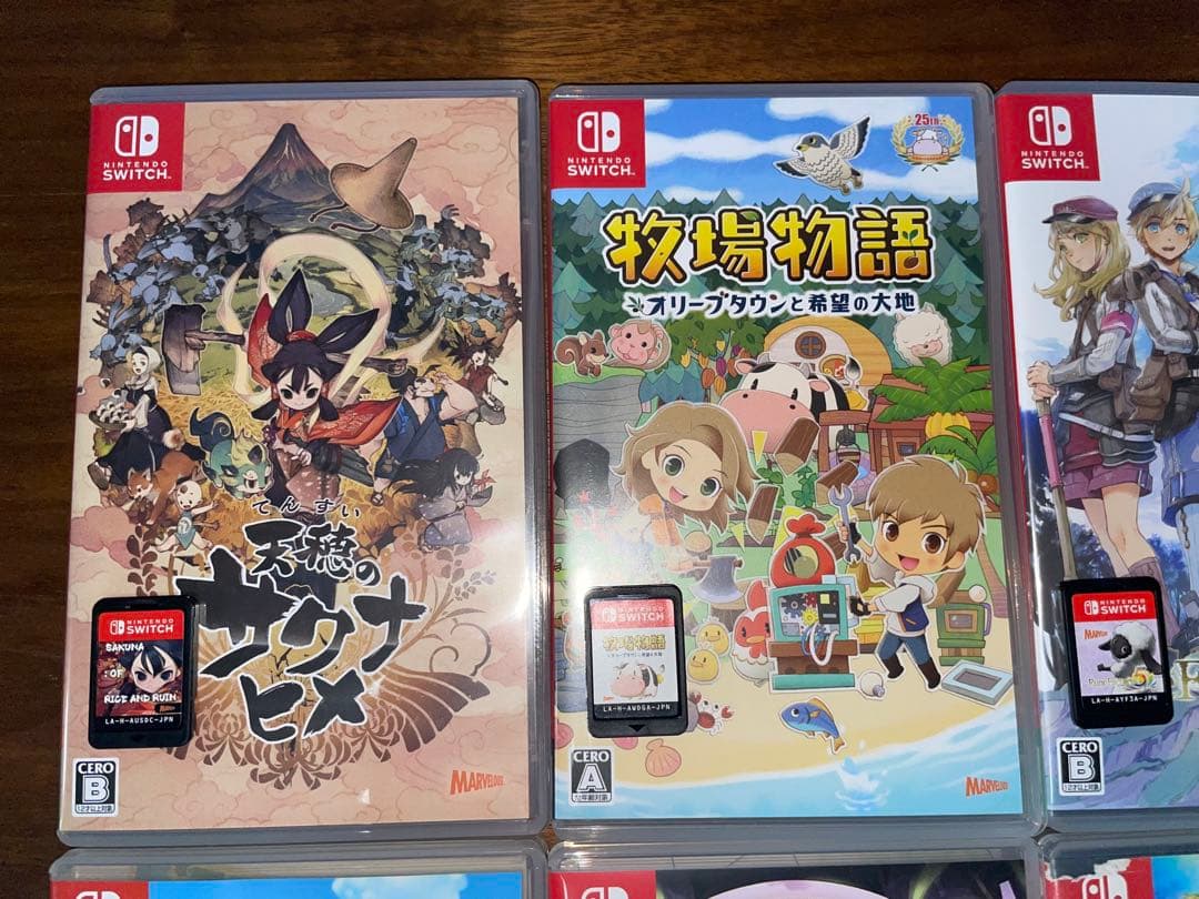 Nintendo Switch ソフト 6本セット あつまれどうぶつの森 ほか